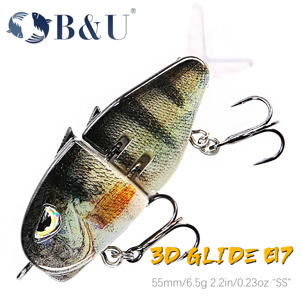 Fishing Lure Jerkbait - B&U Esca da pesca ad affondamento