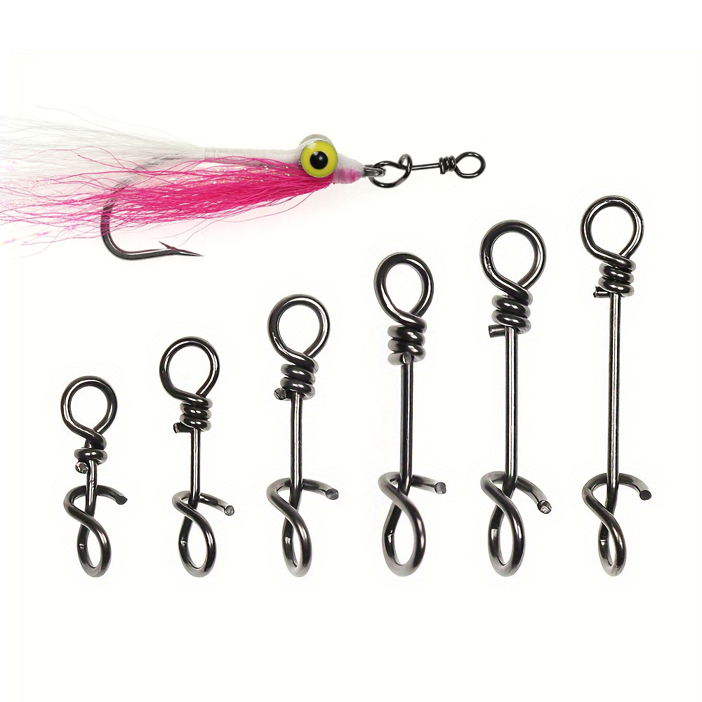 Fishing Lure Accessories - 50 Pezzi Clip a Molla in
