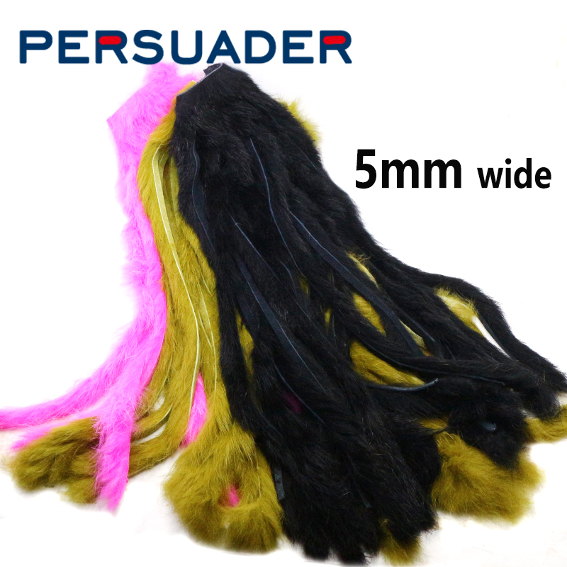 Fishing Lure Swimbait - Strisce di Pelo di Coniglio Genuino