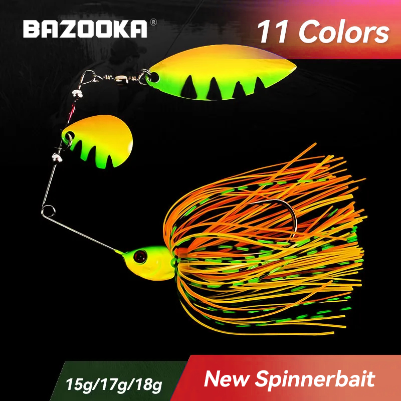Fishing Lure Swimbait - Bazooka 15g 18g Spinnerbait Richiamo di