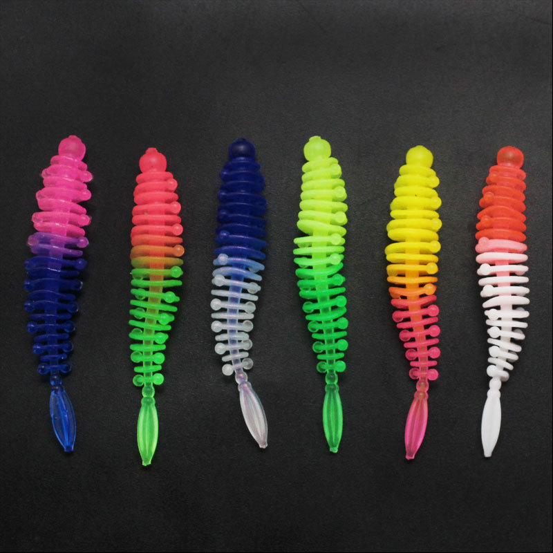 Fishing Lure Soft Plastic - 10 pz Esche Morbide Da Pesca