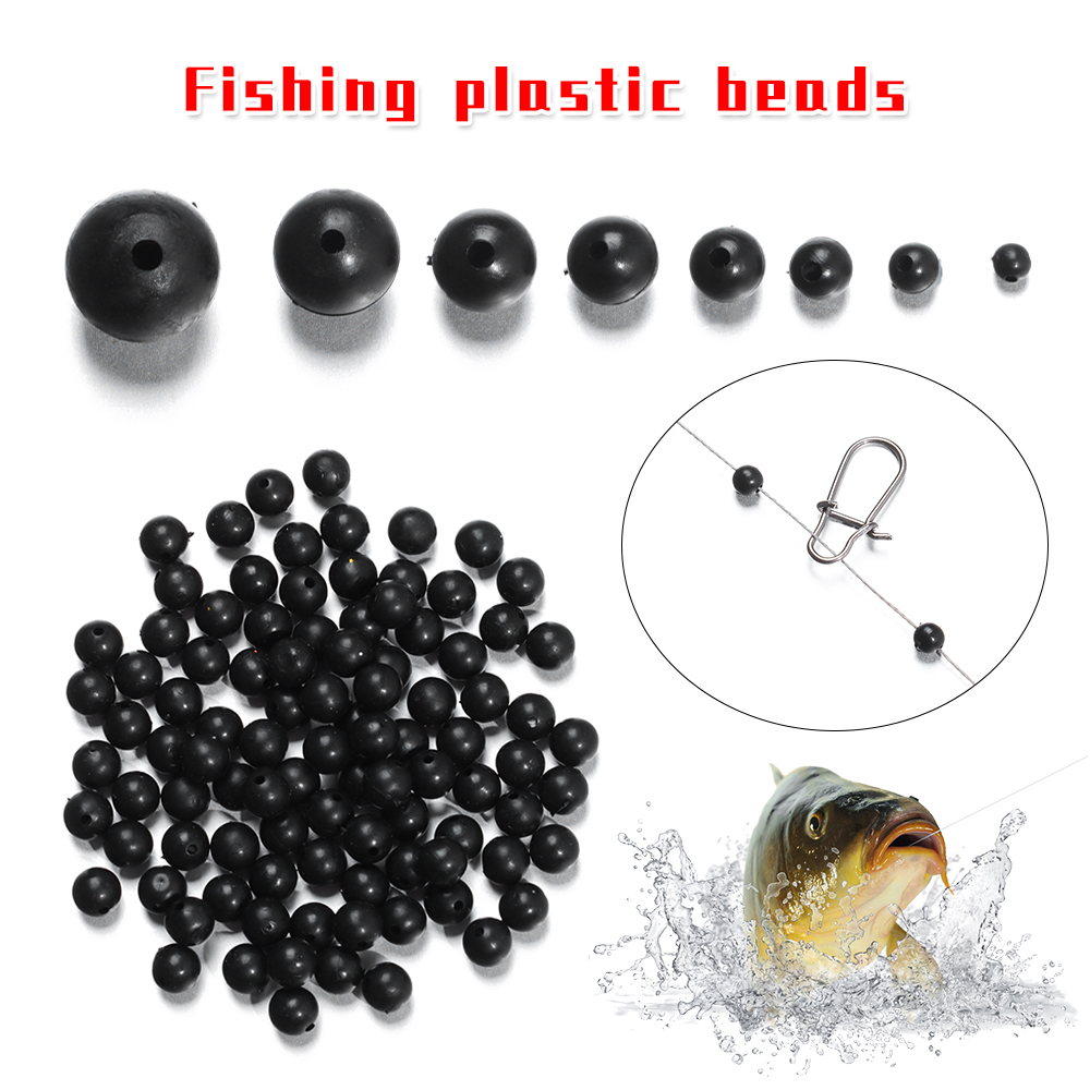 Fishing Lure Accessories - 100 pz/lotto Perline Da Pesca Spazio