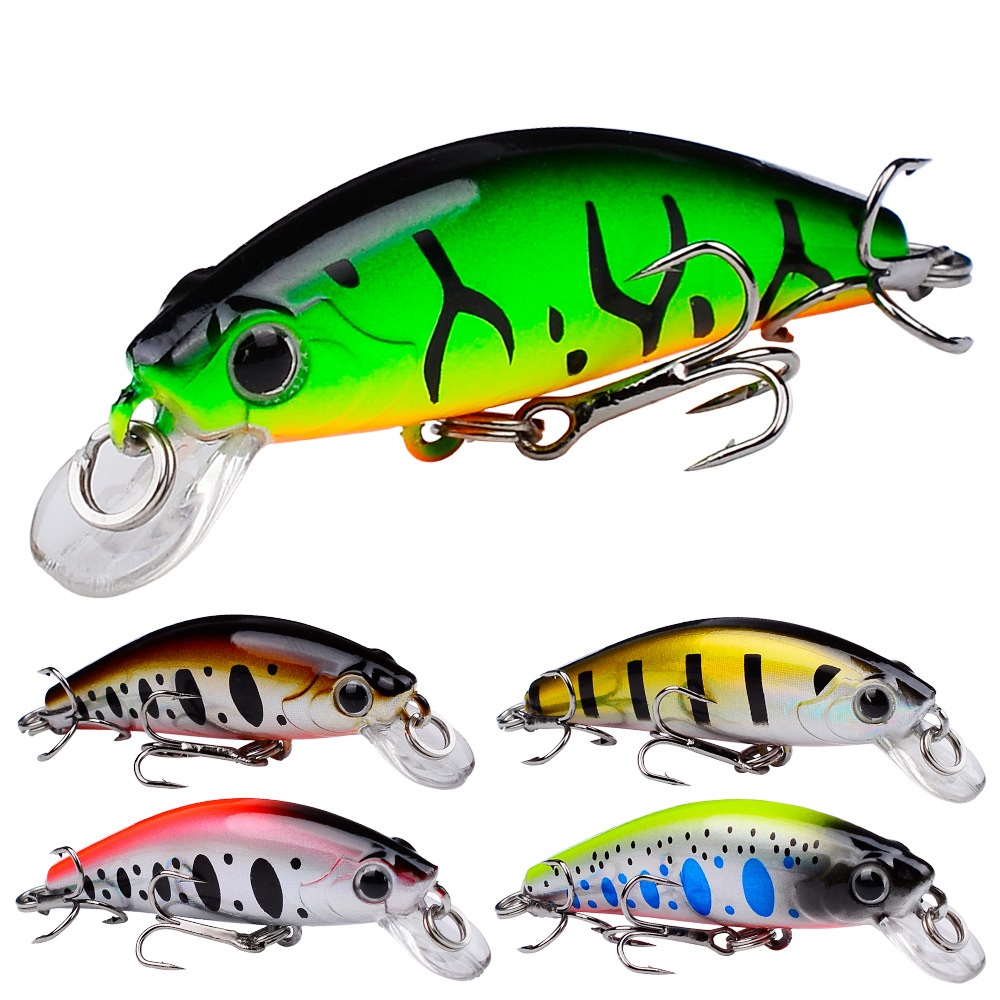 Fishing Lure Jerkbait - 5.6 centimetri 6.8g Mini Affondamento Minnow