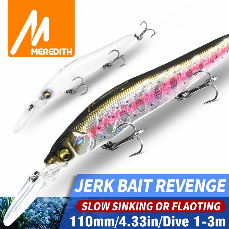 Fishing Lure Swimbait - MEREDITH Minnow Wobbler Esche da Pesca
