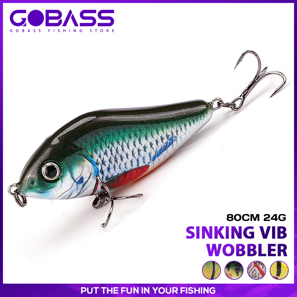 GOBASS Affondamento lento Jerk - Fishing Lure Jerkbait recensione e prezzo