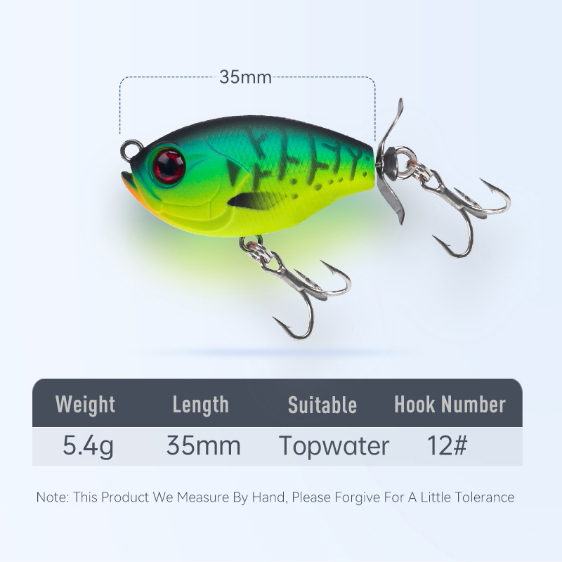 Kingdom elica Topwater Popper  - Fishing Lure Topwater recensione e prezzo