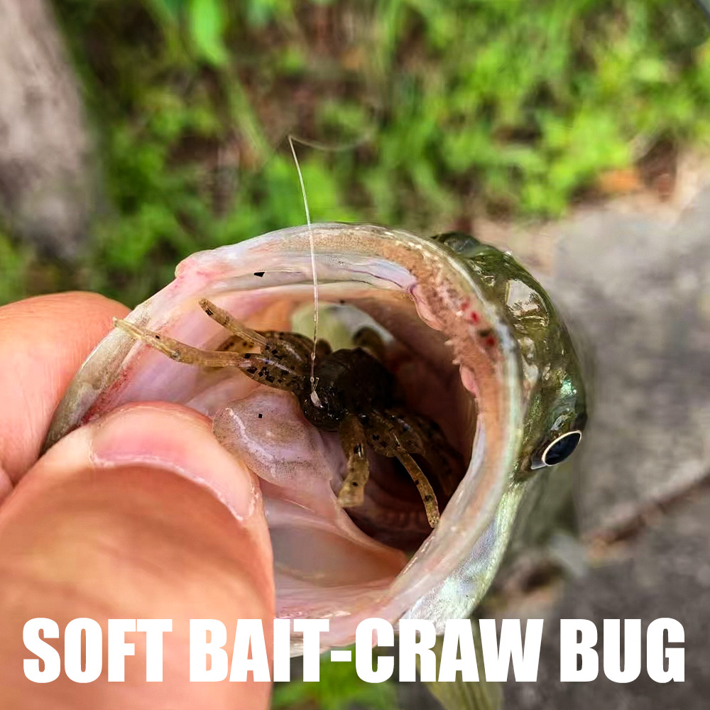 PEAK Larva Verme Craws Esche E - Fishing Lure Soft Plastic recensione e prezzo