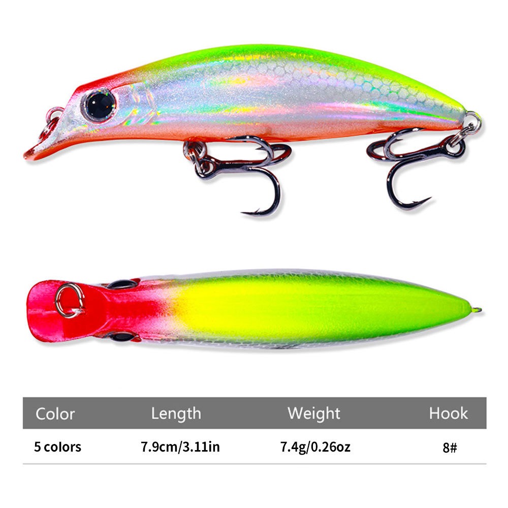 Minnow Fishing Lure 7.4g 7.9cm - Fishing Lure Jerkbait recensione e prezzo