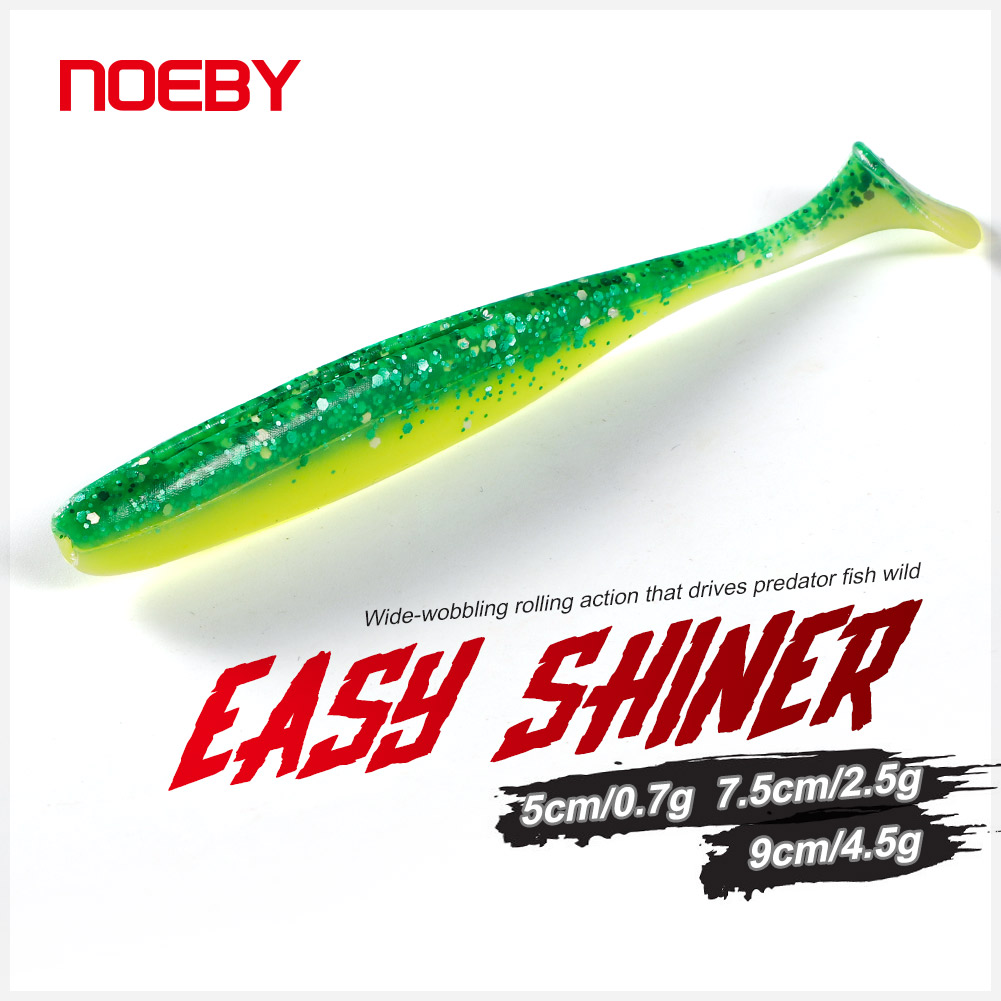 Noeby Easy Shiner Silicone Sha - Fishing Lure Soft Plastic recensione e prezzo