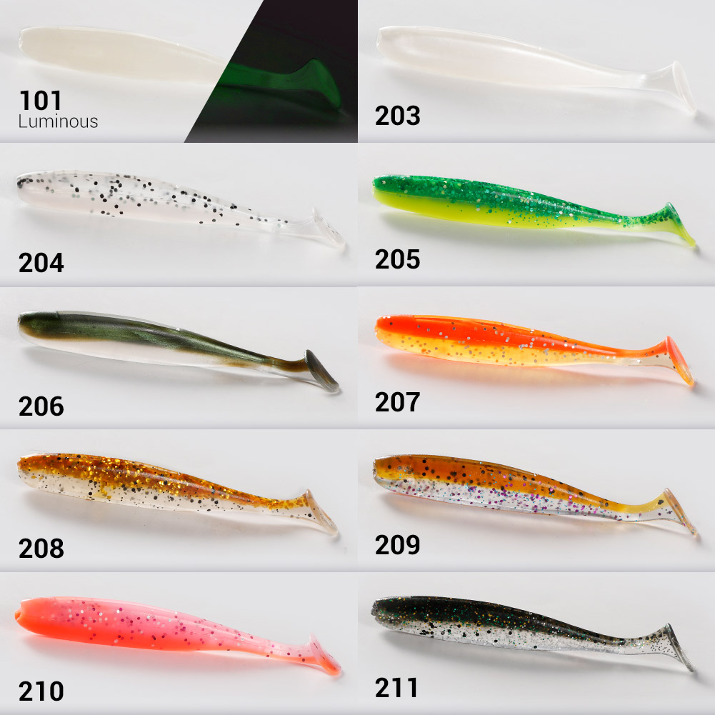 Noeby Easy Shiner Silicone Sha - Fishing Lure Soft Plastic recensione e prezzo
