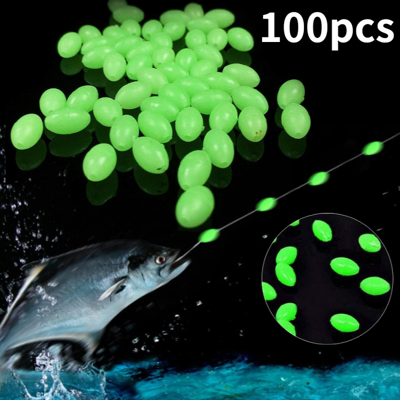 100 pz/lotto Ovale Notte Lumin - Fishing Lure Making Kit recensione e prezzo