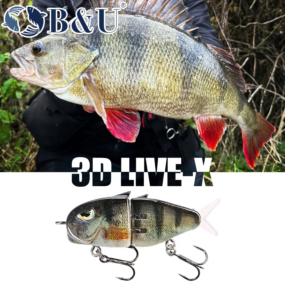B&U Esca da pesca ad affondame - Fishing Lure Jerkbait recensione e prezzo