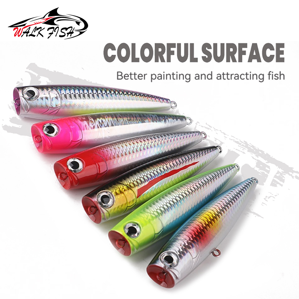 WALK FISH 1 pz 110mm 25g Esche - Fishing Lure Popper recensione e prezzo