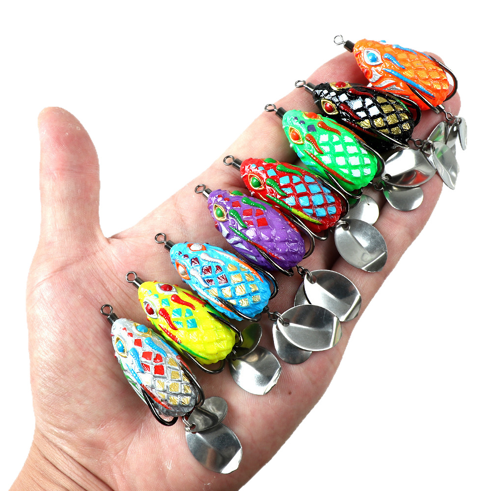 4cm/5.8g 1pz/8pz Thunder Frog  - Fishing Lure Blade Bait recensione e prezzo