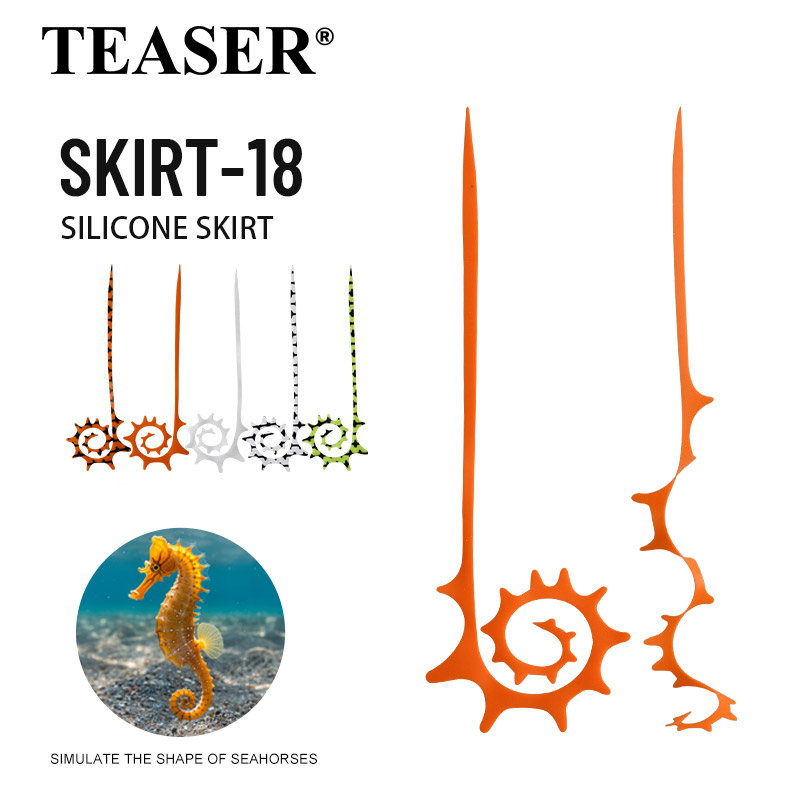 TEASER 5 pz SKIRT-18 145mm Gon - Fishing Lure Jig recensione e prezzo