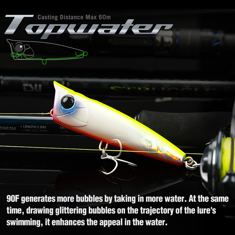 TSURINOYA 90mm 23g Topwater Po - Fishing Lure Popper recensione e prezzo