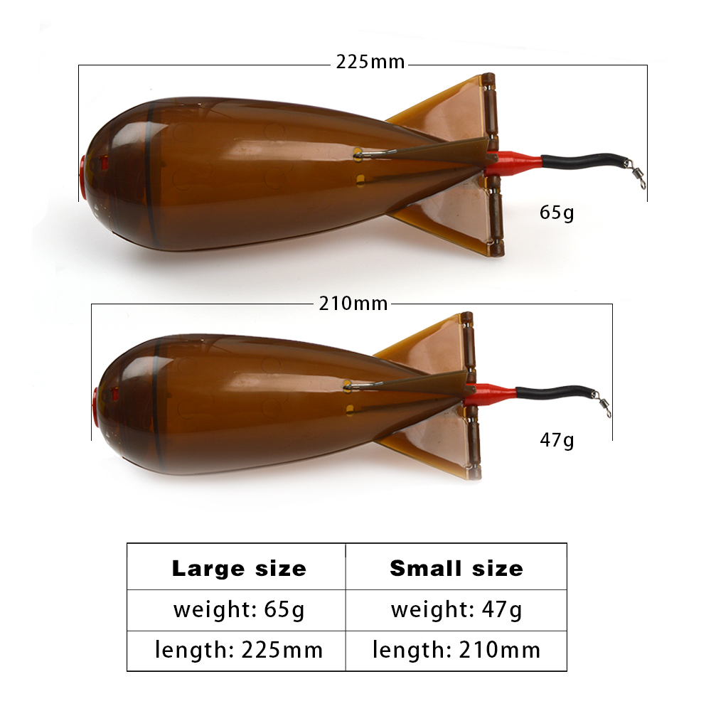 TOLU Fishing Rocket Feeder Gra - Fishing Lure Topwater recensione e prezzo