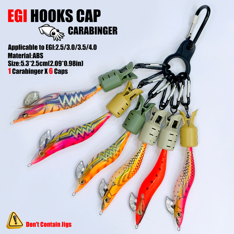 Calamari Jig Hook Caps e Mosch - Fishing Lure Jig recensione e prezzo