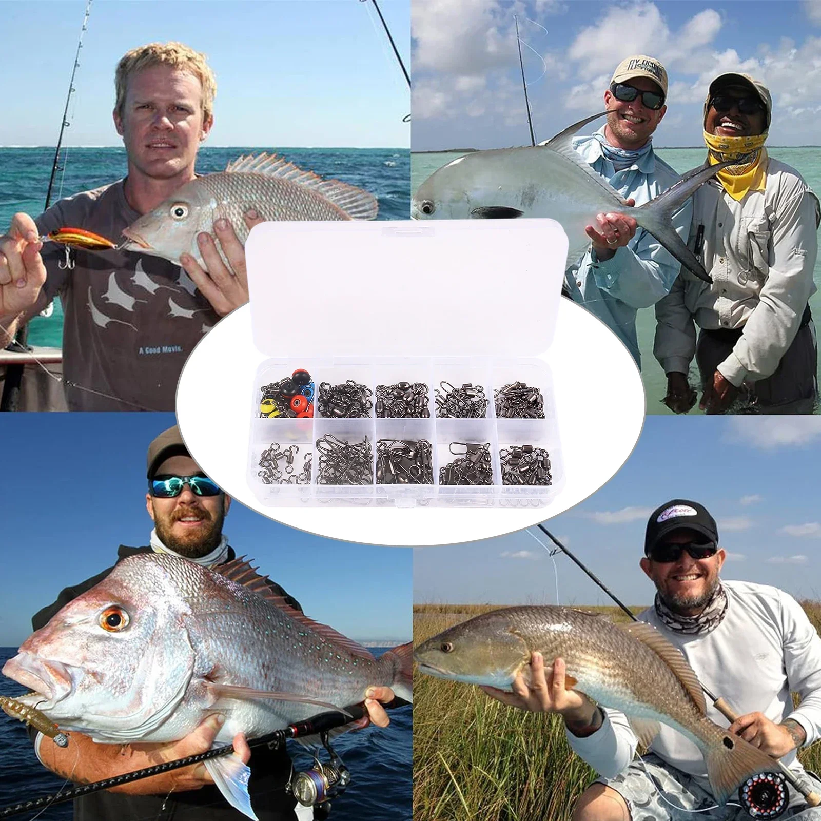 Kit di connettori girevoli da  - Fishing Lure Making Kit recensione e prezzo