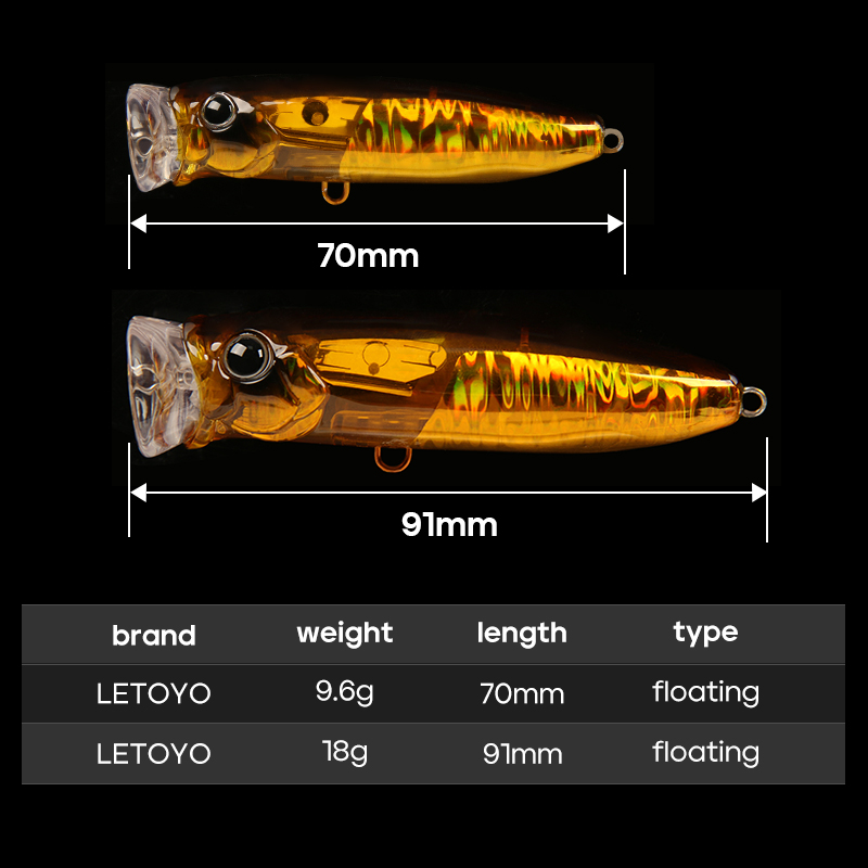 LETOYO Esca da Pesca 10g 18g F - Fishing Lure Blade Bait recensione e prezzo