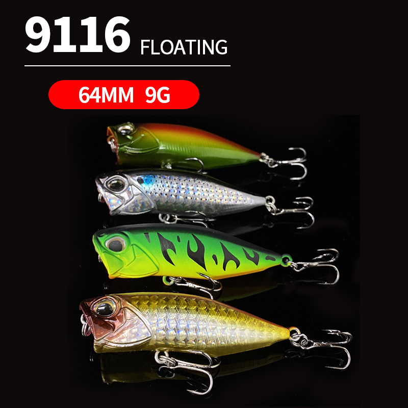 64 millimetri 9g Poppers Esche - Fishing Lure Popper recensione e prezzo