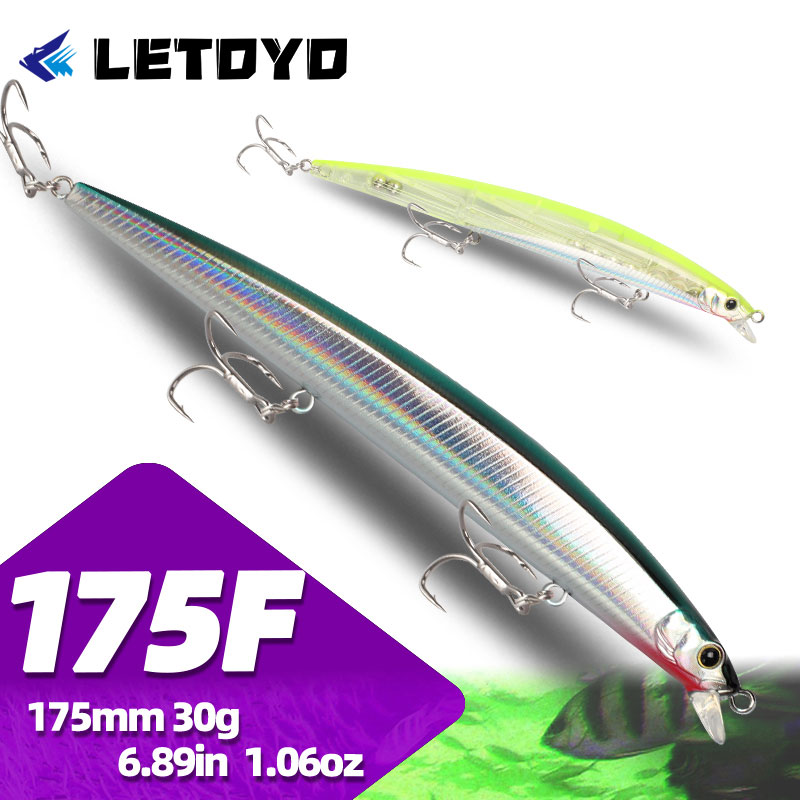 LETOYO 175mm 30g Nuova Esche A - Fishing Lure Jerkbait recensione e prezzo