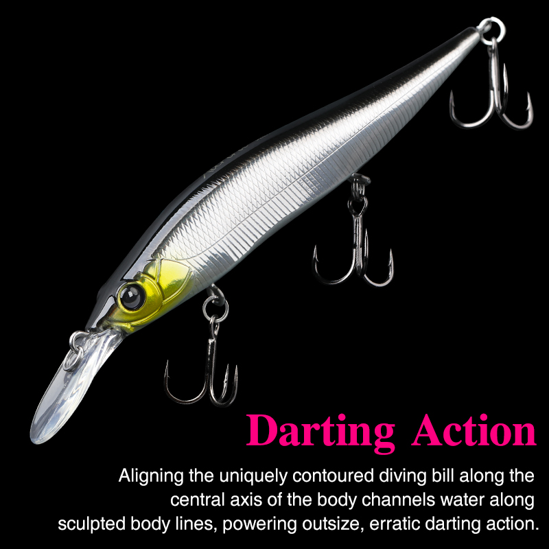 TSURINOYA Suspend Minnow AUROR - Fishing Lure Swimbait recensione e prezzo