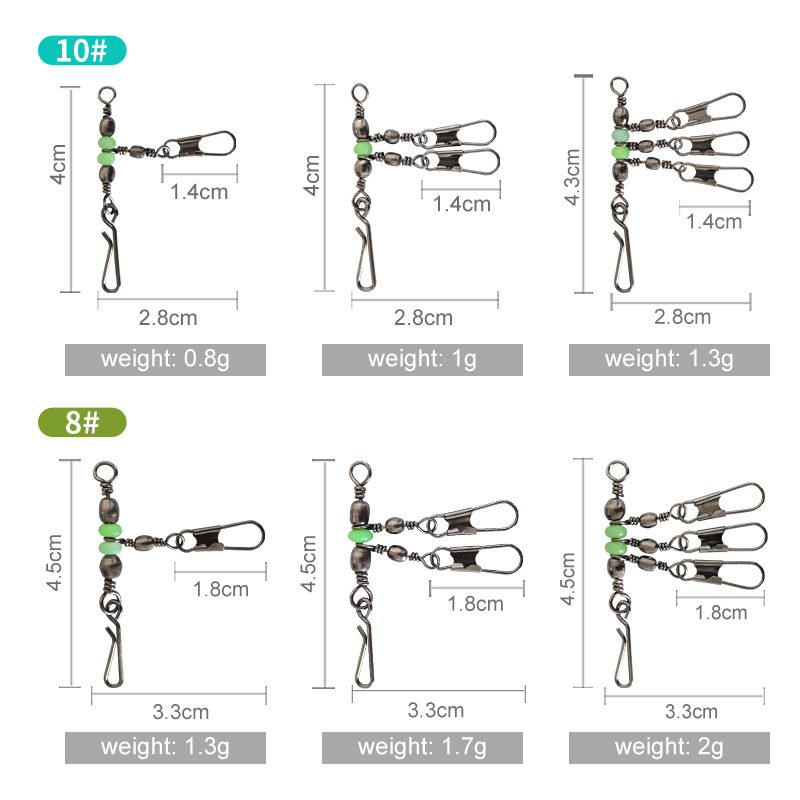 Nuovo 8 #   10 #   Girelle per - Fishing Lure Jig recensione e prezzo
