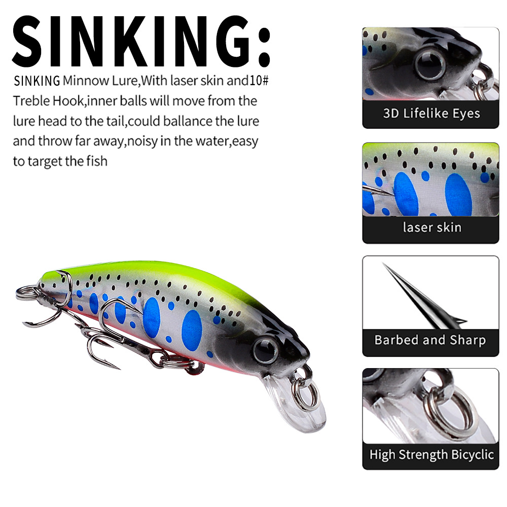 5.6 centimetri 6.8g Mini Affon - Fishing Lure Jerkbait recensione e prezzo