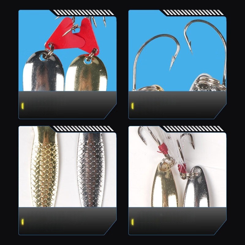 Kit di esche da pesca 16 pezzi - Fishing Lure Swimbait recensione e prezzo