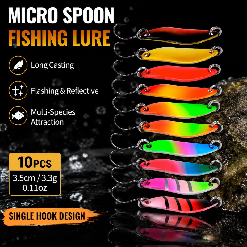 Micro Esche Artificiali in Met - Fishing Lure Blade Bait recensione e prezzo