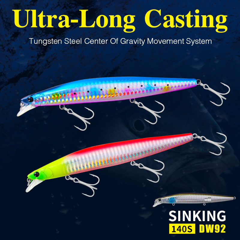 TSURINOYA Stinger 140S Richiam - Fishing Lure Jerkbait recensione e prezzo