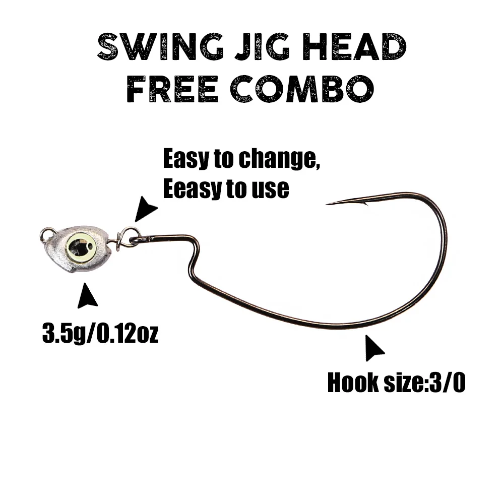 B&U Swing Jig Head Cheburashka - Fishing Lure Jig recensione e prezzo