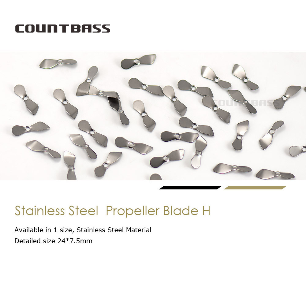 Countbass 50 lame per elica in - Fishing Lure Blade Bait recensione e prezzo